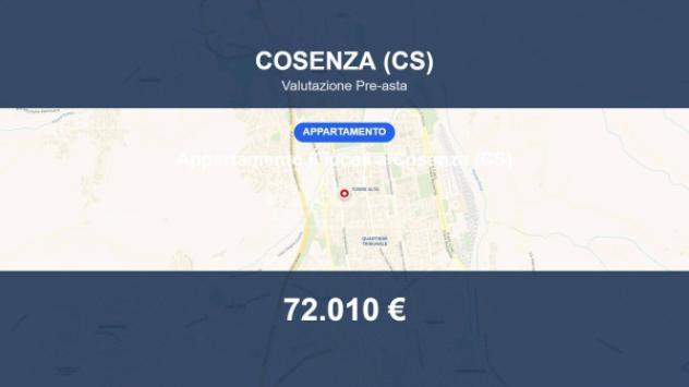 Immobile in asta di 122 m² in vendita a Cosenza