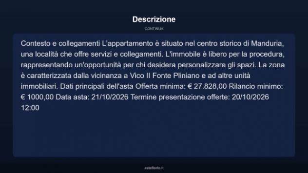 Immobile in asta di 67 m² in vendita a Manduria - Foto 4