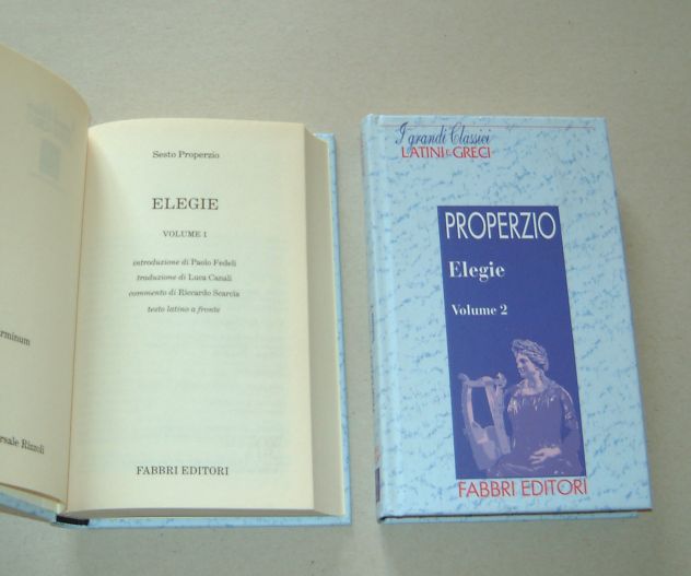 PROPERZIO - Elegie Vol. 1 & 2 - Foto 2