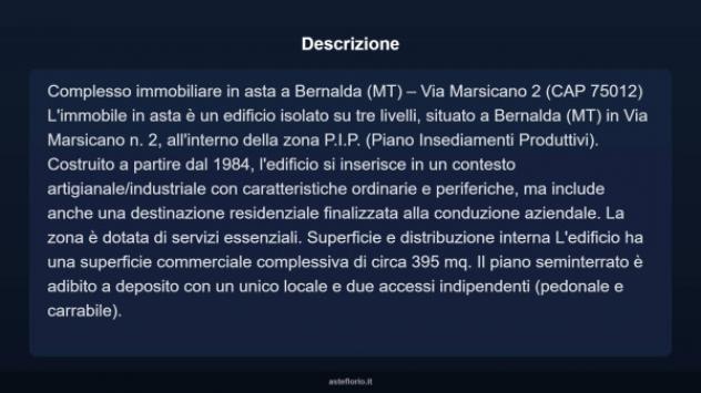Immobile in asta di 395 m² in vendita a Bernalda - Foto 3