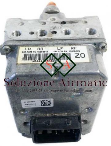 Chevrolet Corvette C6 Z06 centralina gruppo ABS 15858644 15858645