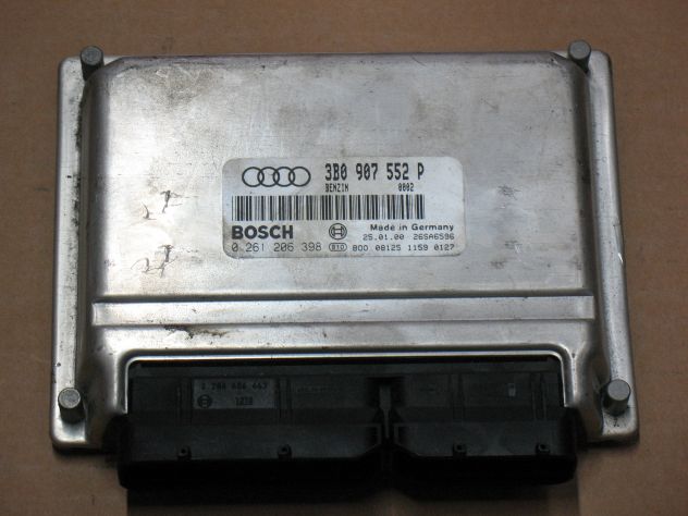 0261206398 ECU CENTRALINA AUDI A6 2.4 0261206398 3B0907552P 3B0 907 552 P ME7.1