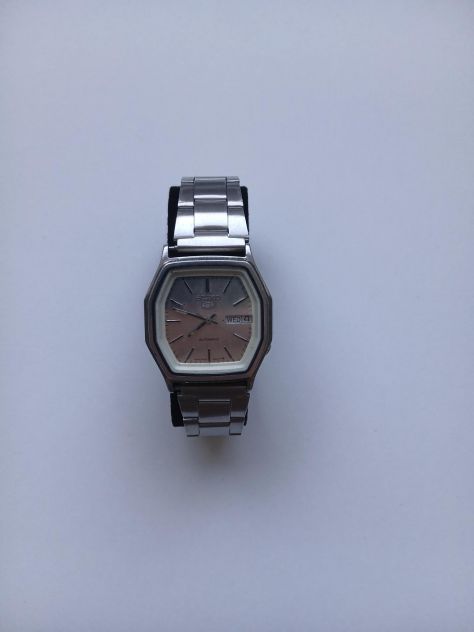 Seiko 5 Automatico Vintage RARO Cassa Esagonale – Quadrante Gradien