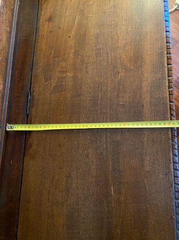 Cassapanca in legno con schienale - Foto 3