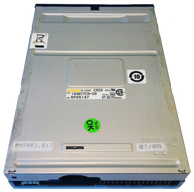 Floppy Drive 34pin, TEAC FD-235HF FD-235HG (stock 4) - Foto 3