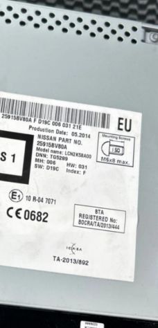Stereo nissan juke anno 2014