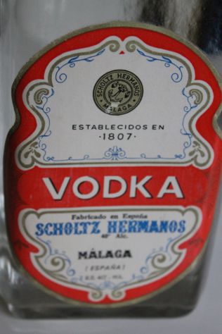 Vodka SCHOLTZ HERMANOS MALAGA ESPANA - Foto 2