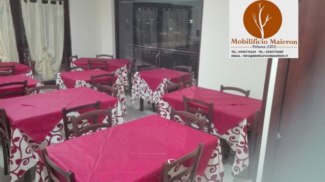 Tavoli e Sedie Oristano Per Arredamento Bar Ristorante Pizzerie Pub cod 0245 - Foto 4