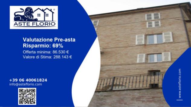 Immobile in asta di 264 m² in vendita a Montegiorgio