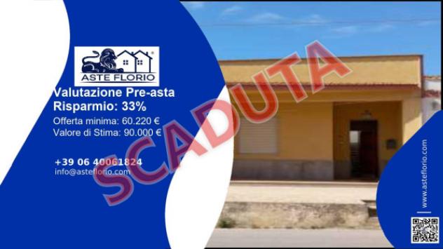 Immobile in asta di 246 m², box auto in vendita a Valderice