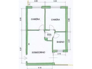 TRILOCALE IN VIA MASSENA : 580 EURO minime spese