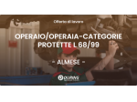 OPERAIO/OPERAIA-CATEGORIE PROTETTE L 68/99