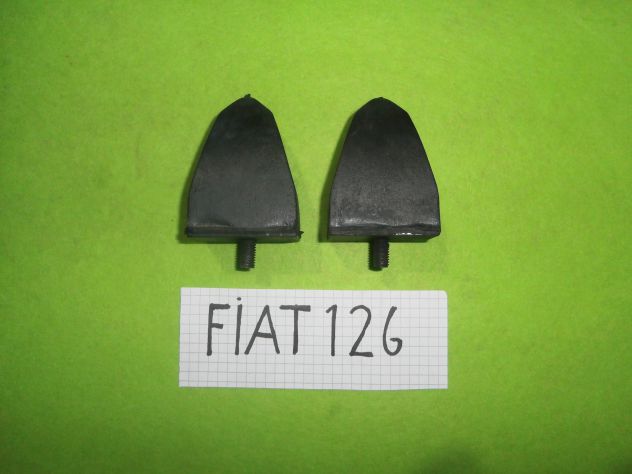 Tamponi paracolpo sospensione anteriore Fiat 126 1a serie personal Fsm "NUOVI" - Foto 4