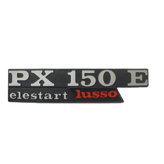 Targhetta cofano Vespa PX150E Elestart lusso