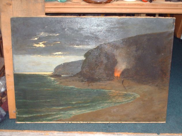 Dipinto olio su tela di Carlo Curcio - Foto 4