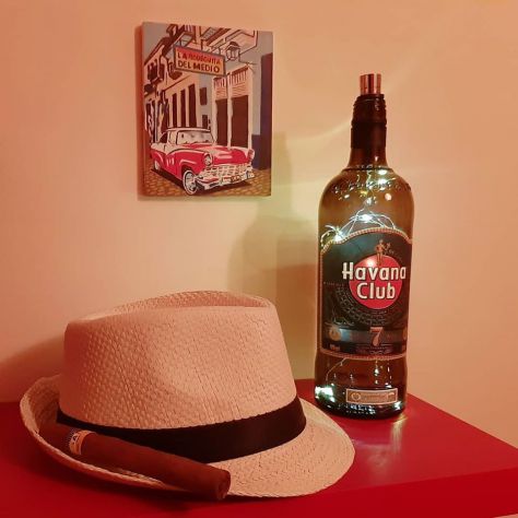 Lampada da arredamento - bottiglia con luci - Foto 3