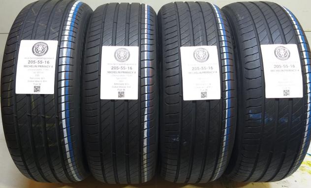 4 GOMME 205 55 16 MICHELIN A77083