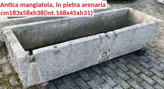Antiche vasche mangiatoie abbeveratoi di pietra