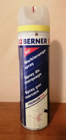 Spray per Marcare Giallo Fluorescente BERNER 500ml cod. 56999 - Foto 3