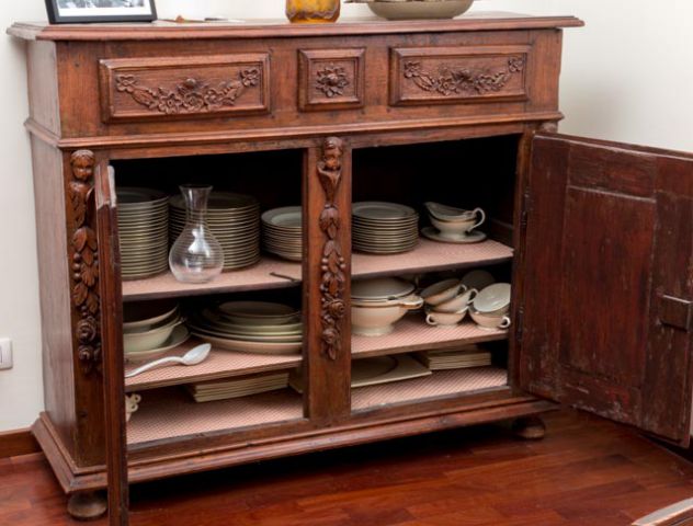 Credenza in legno intagliato - Foto 8