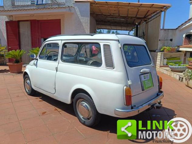 FIAT 500 GIARDINETTA CON GANCIO E CARRELLO rif. 24055547 - Foto 4