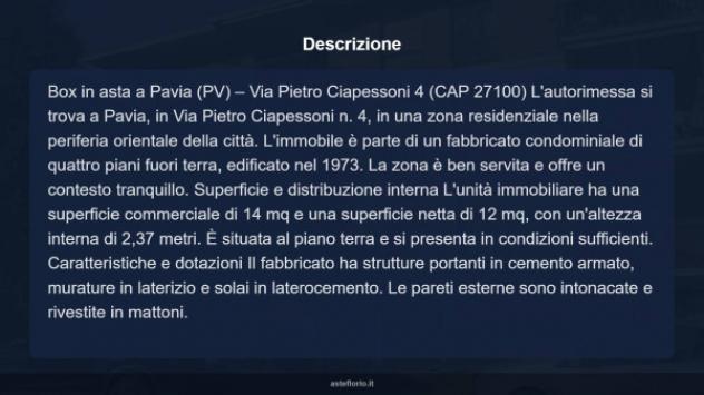 Immobile in asta di 14 m² in vendita a Pavia - Foto 5