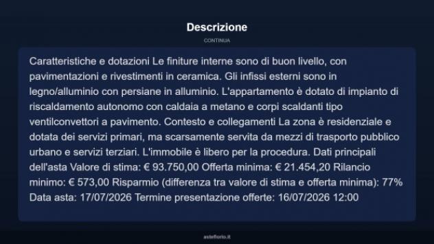 Immobile in asta di 126 m² in vendita a Mendicino - Foto 7