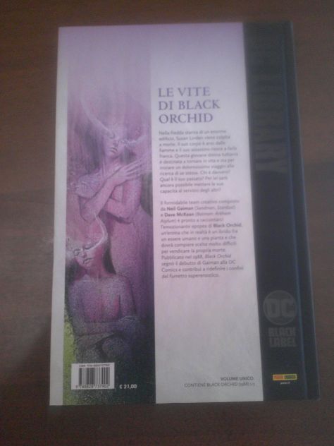(2027)black orchid(dc black label,panini comics,1991) - Foto 2