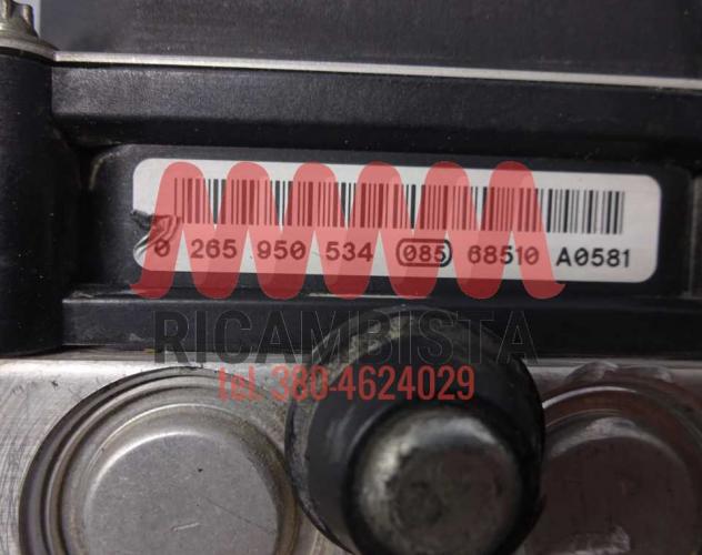 0265235081 Honda Civic centralina gruppo pompa ABS - Foto 3
