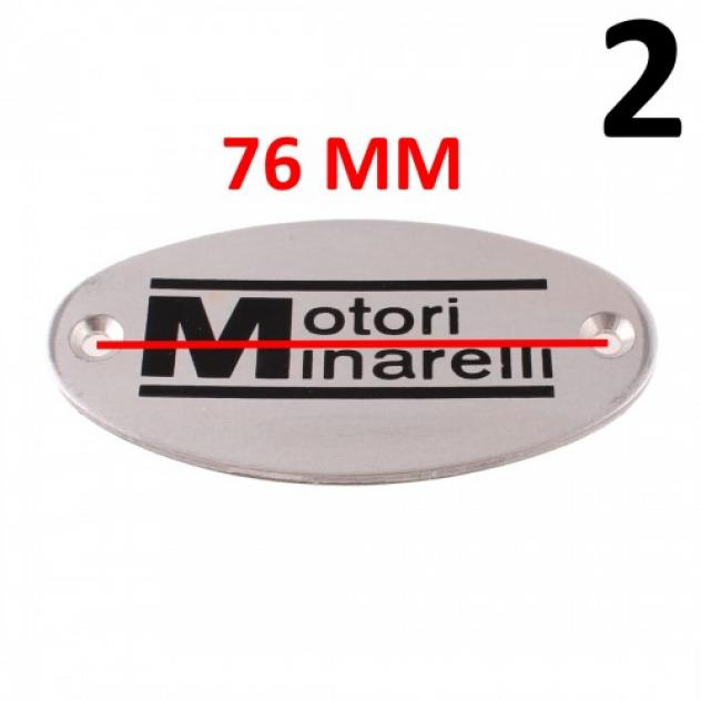 Targhetta carter motore per Minarelli P4 e P6 - Foto 4