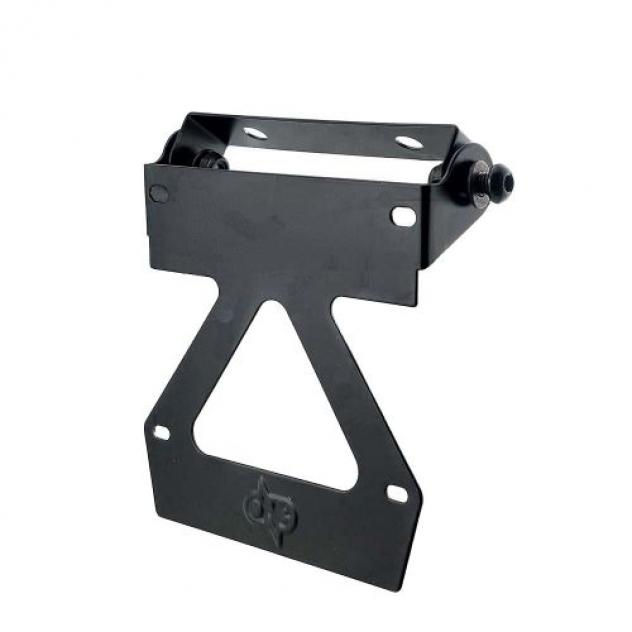 Portatarga regolabile scooter 50 Aerox e Nitro nero