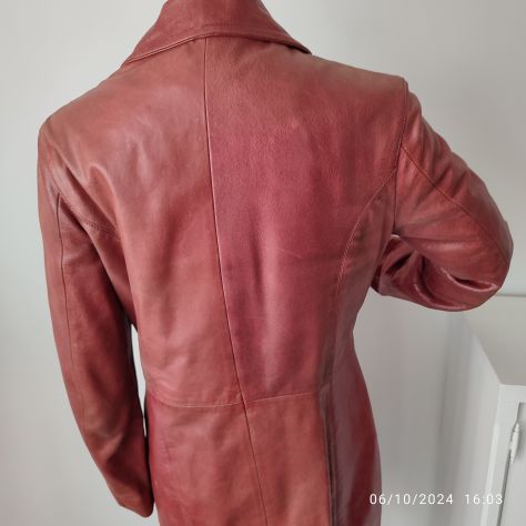 Cappotto vintage in pelle E!xpensive - Foto 6