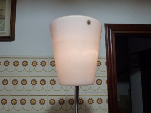 HAND MADE QUALITY CRISTALLO SATINATO con piantana in alluminio altezza 2,20metri - Foto 10