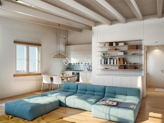 BESANA BRIANZA: IN VENDITA 3 LOCALI CON TERRAZZO DI NUOVA REALIZZAZIONE. - Foto 9