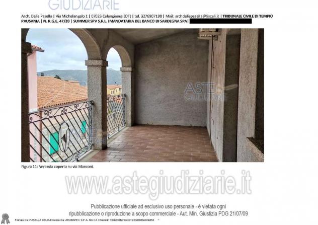 Tribunale Tempio Pausania - RGE 47/2020 - LOTTO U - Tribunale Tempio Pausania - RGE 47/2020 - LOTTO U - ASTA 04/09/2026 - Foto 4