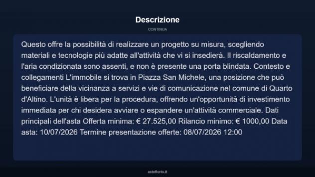 Immobile in asta di 92 m² in vendita a Quarto d'Altino - Foto 4