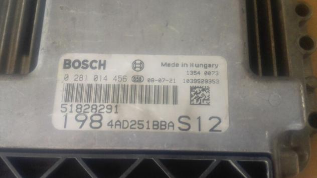 Centralina Motore BOSCH 0281014456 FIAT Bravo 1.6 Mjt 2008 - Foto 2