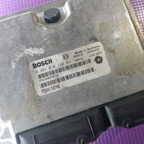 CENTRALINA JEEP GRAND CHEROKEE 3.1 TD BOSCH 0281010140 ECU MOTORE JEEP GRAND C - Foto 2