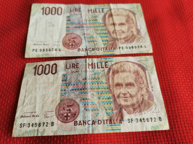 BANCONOTE ( MILLE LIRE ) - Foto 2