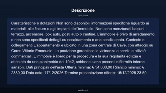 Immobile in asta di 133 m² in vendita a Cave - Foto 4