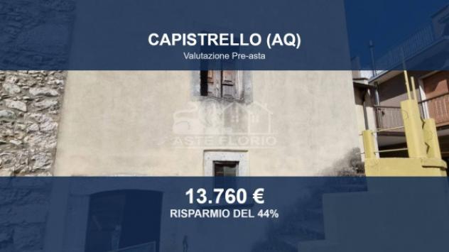 Immobile in asta di 56 m² in vendita a Capistrello