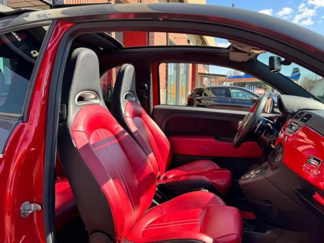 ABARTH 595C C 1.4 Turbo T-Jet MTA PELLE ROSSA rif. 24063198 - Foto 2