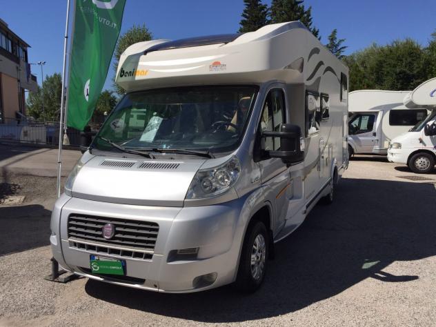 CAMPER BENIMAR DUCATO BASCULANTE GARAGE MATRIMONIALE CLIMATIZZATORE 6 POSTI GENERALI USATO - Foto 2