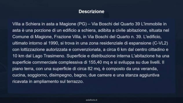 Immobile in asta di 155 m² in vendita a Magione - Foto 9