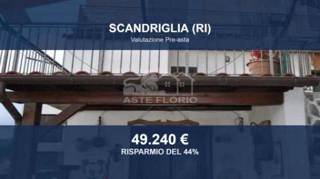 Immobile in asta di 188 m² in vendita a Scandriglia