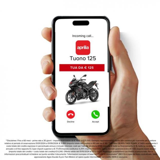 APRILIA Tuono 125 . rif. 22125500 - Foto 3