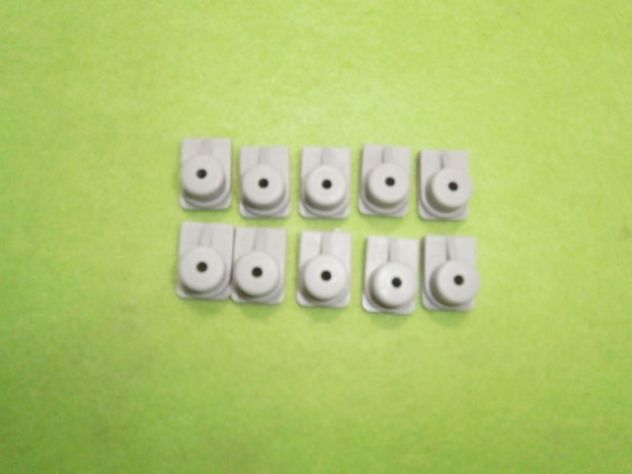 GANCETTI CLIP DI FISSAGGIO GRIGLIA MASCHERINA ANTERIORE FIAT 128 SPORT 3P S SL