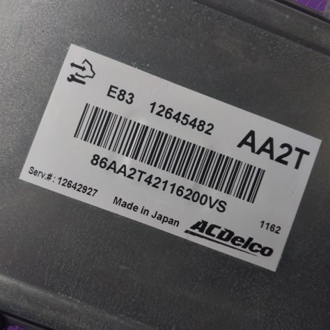 Centralina motore (ECU) ACDelco E83 CENTRALINA MOTORE CHEVROLET AVEO ACDELCO 126 - Foto 7
