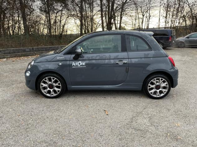 Fiat 500 1.0 70CV HYBRID SPORT - TETTO TFT CARPLAY CLIMA CERCHI R16" - Foto 9