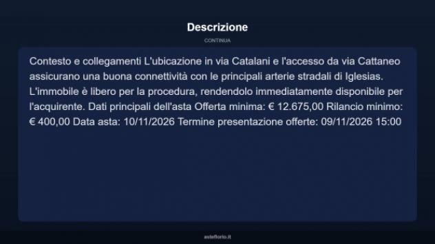Immobile in asta di 39 m² in vendita a Iglesias - Foto 4